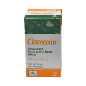 CLAMOXIN c/10 TABS. 500/125 MG.