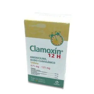 CLAMOXIN 12H c/10 TABS. 875/125 MG.