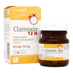 CLAMOXIN 12H c/14 TABS. 875/125 MG.